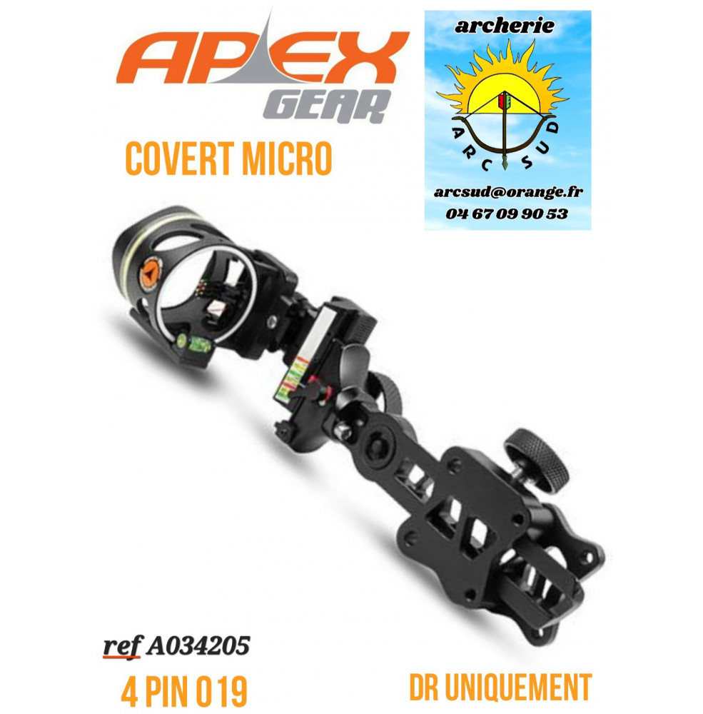 Apex gear viseur de chasse covert micro ref a034205