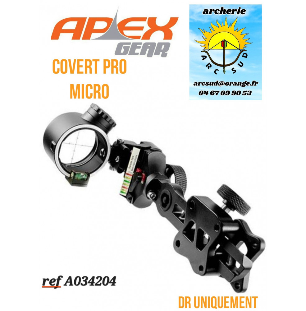 Apex gear viseur de chasse covert pro micro ref a034204