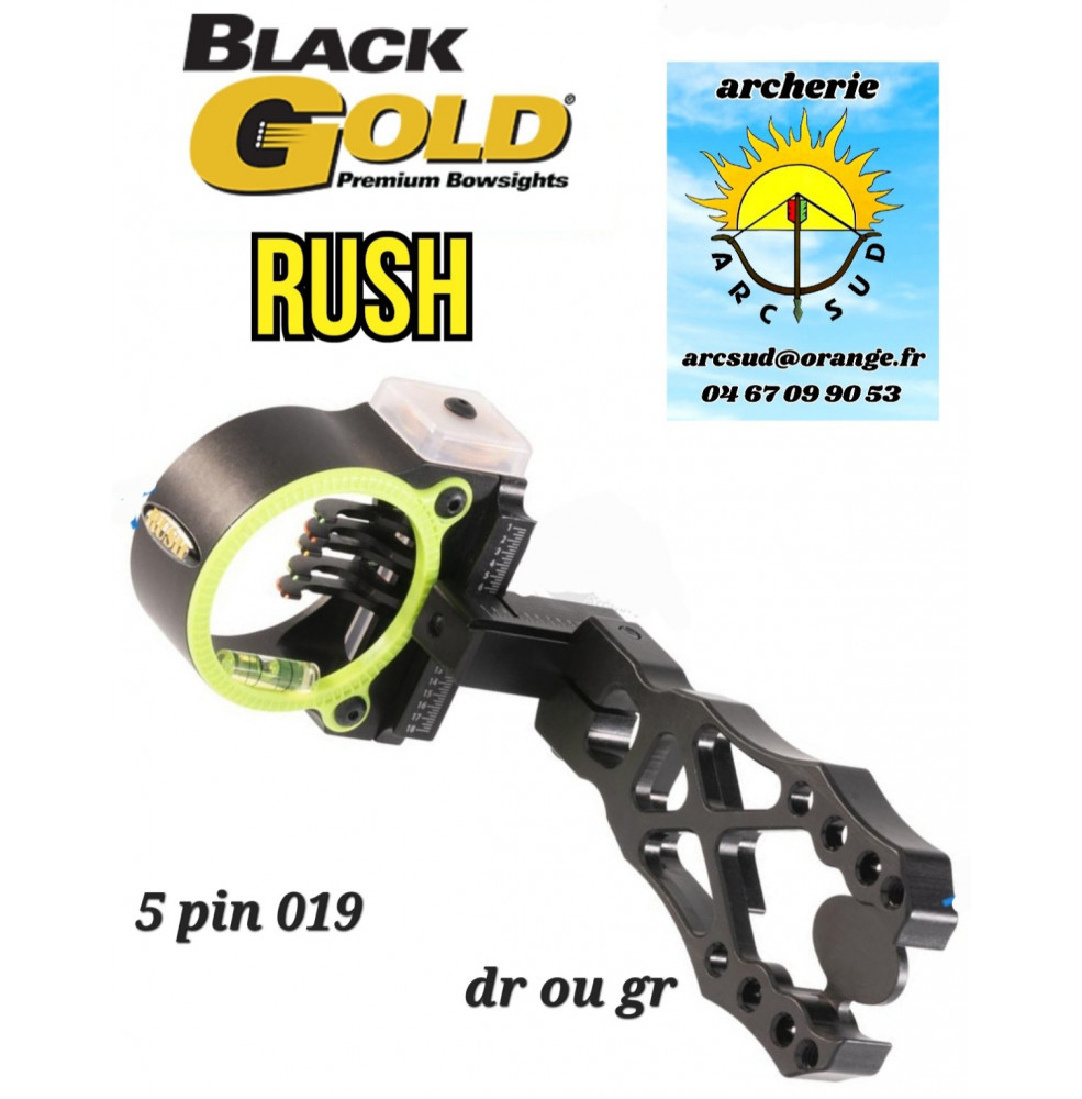 Black gold viseur de chasse rush ref A032476