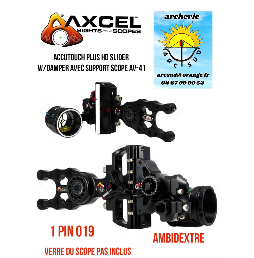 Axcel viseur de chasse accutouch plus HD slider