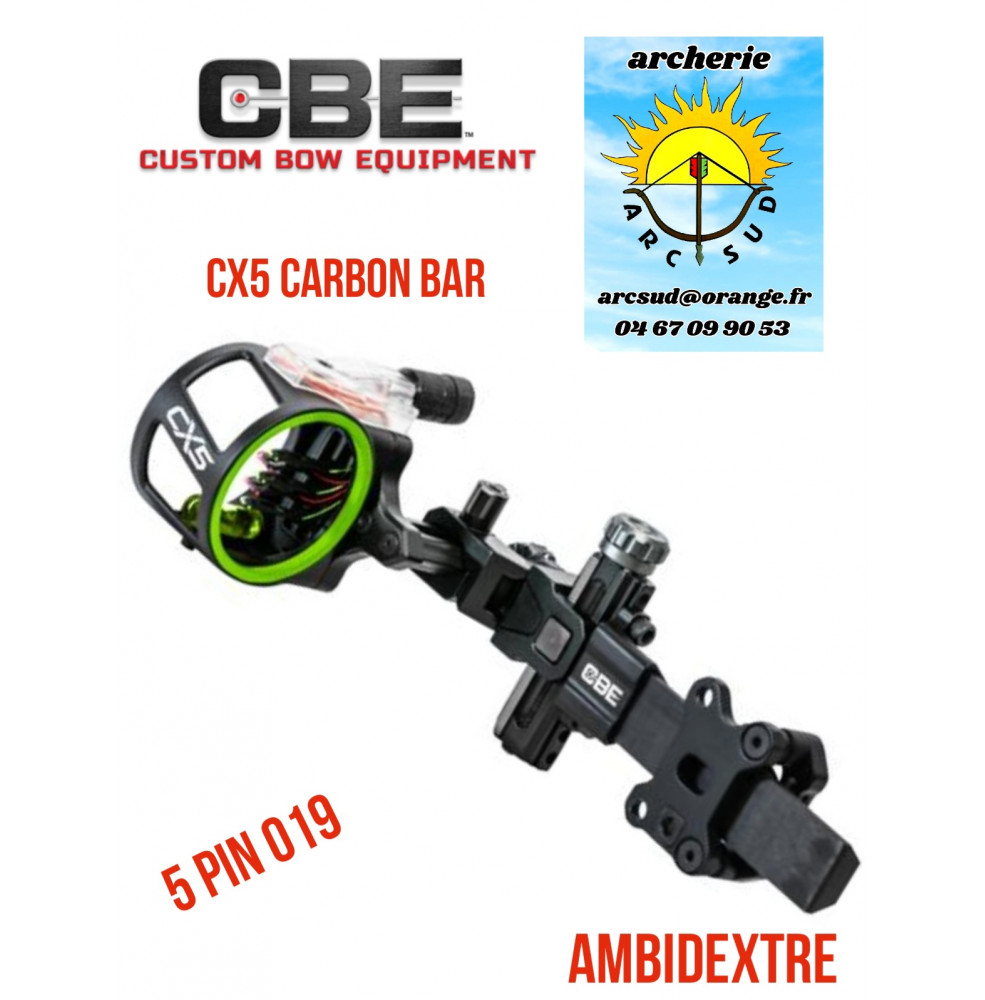 CBE viseur de chasse cx5 carbon bar ref A055925