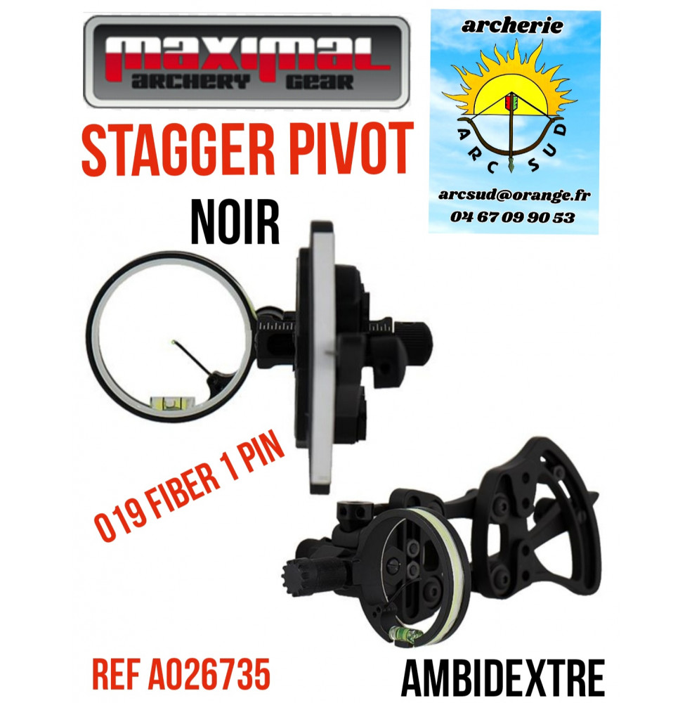 Maximal viseur de chasse stagger pivot ref a026735