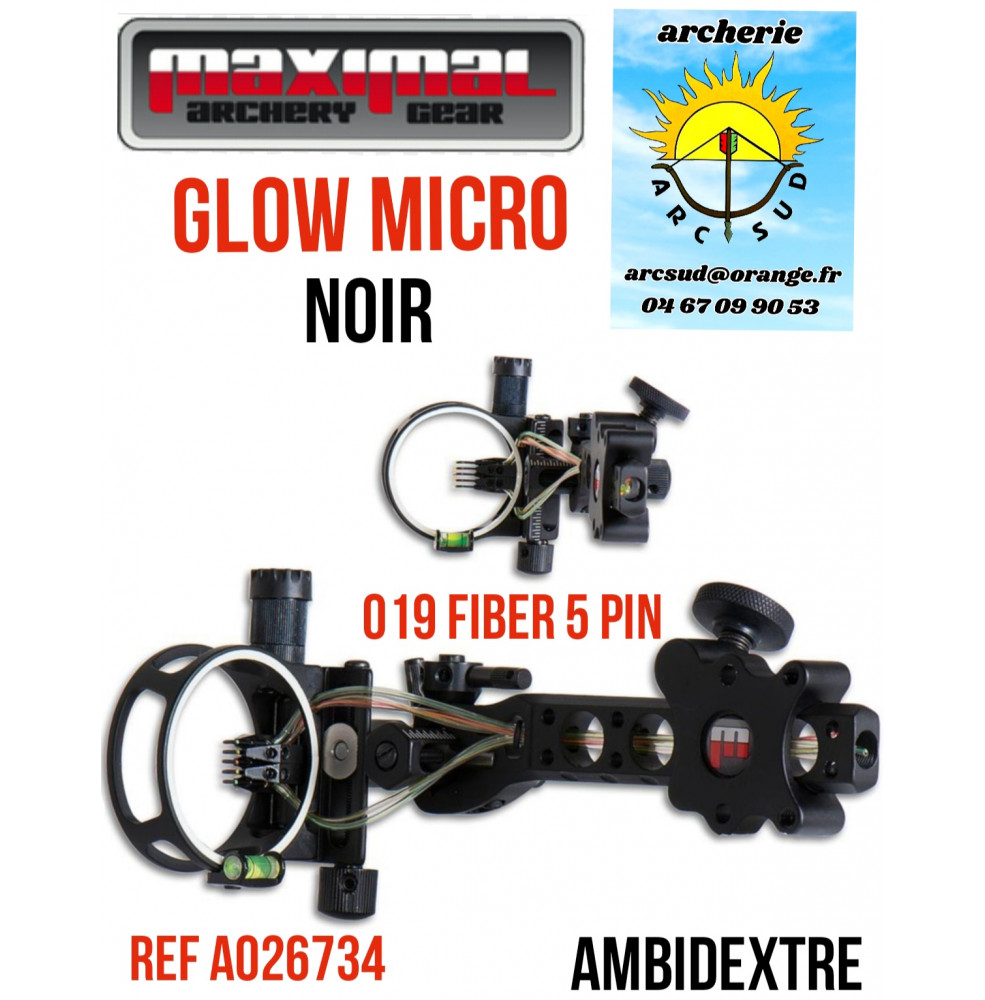 Maximal viseur de chasse glow micro ref a026734
