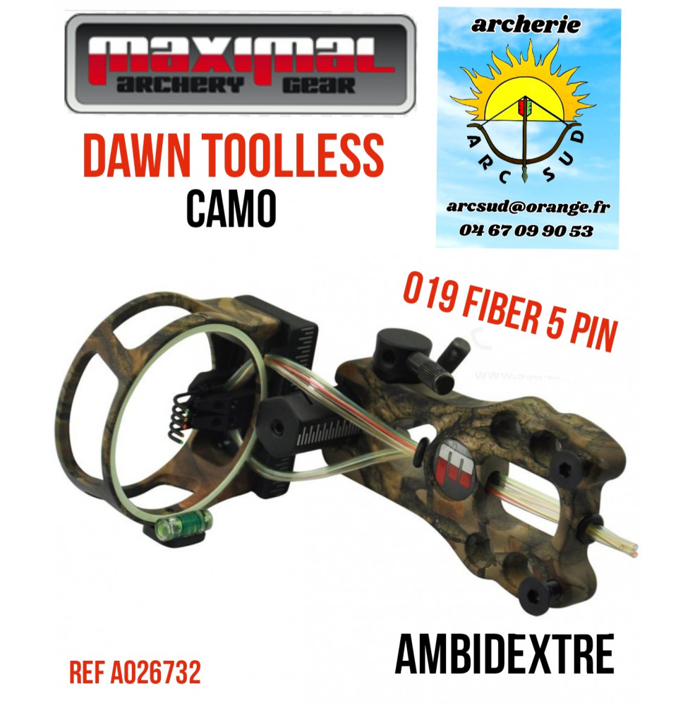 Maximal viseur de chasse dawn toolless camo ref a026728