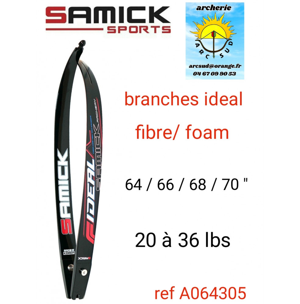 Samick branches idéal  fibre foam ref A064305