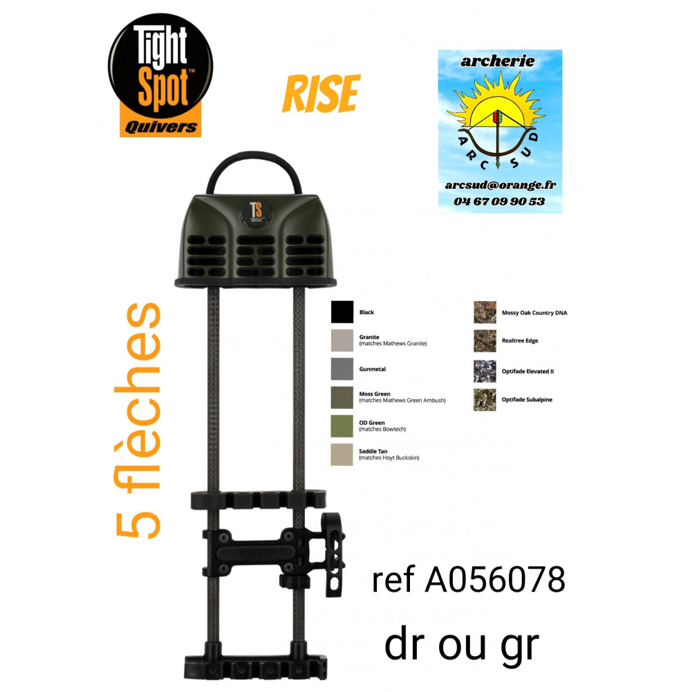 Tightspot carquois d'arc rise ref A056078