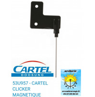 Cartel clicker magnetique...