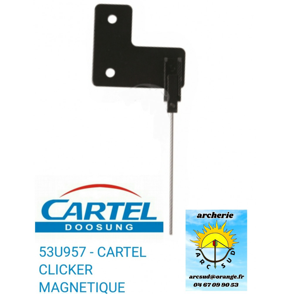 Cartel clicker magnetique 53u957