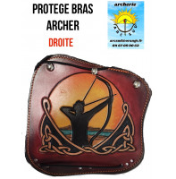 Protége bras cuir archer