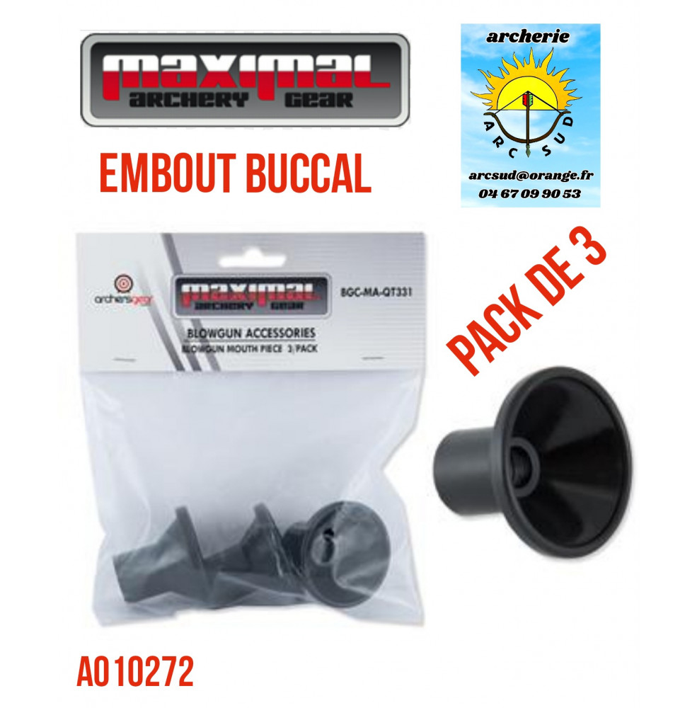 Maximal embout buccal sarbacane ref a010272
