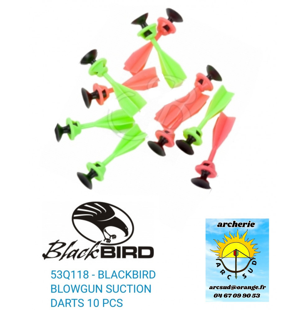 Blackbird blowgun suction darts ref 53q118