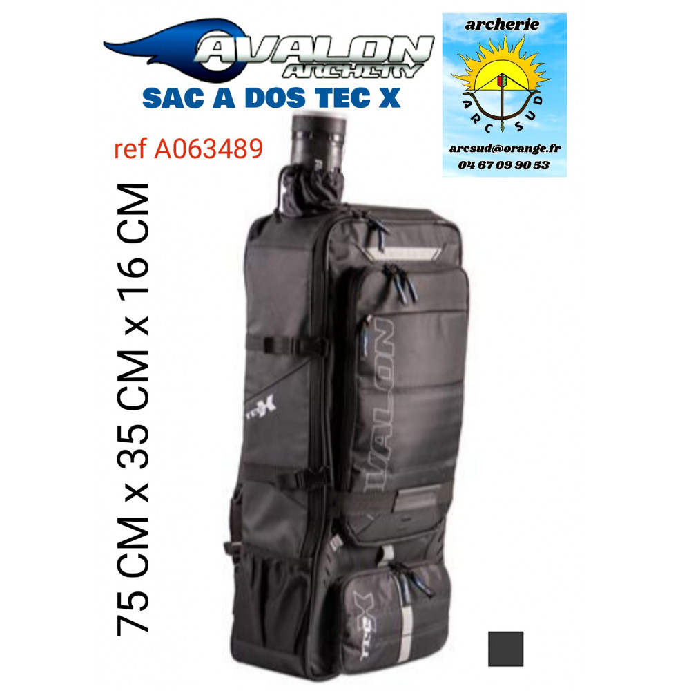 Avalon sac à dos recurve tec x ref a063489