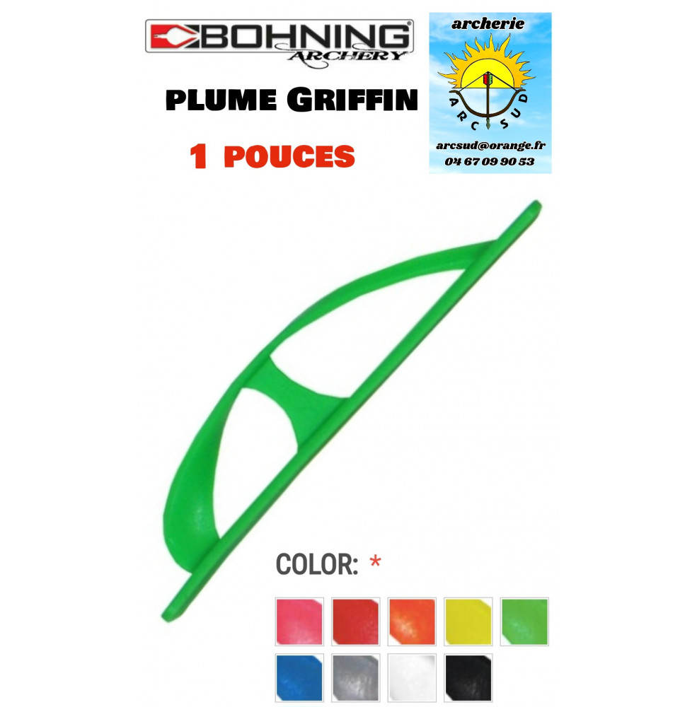 Bohning plumes griffin (pack de 40) ref A041967