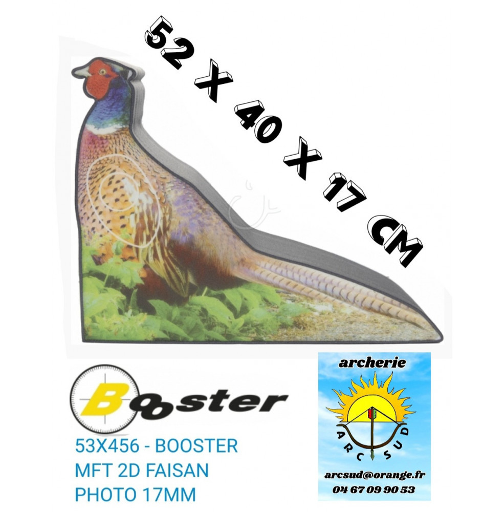 Booster cible 2d mft faisan  ref 53x456