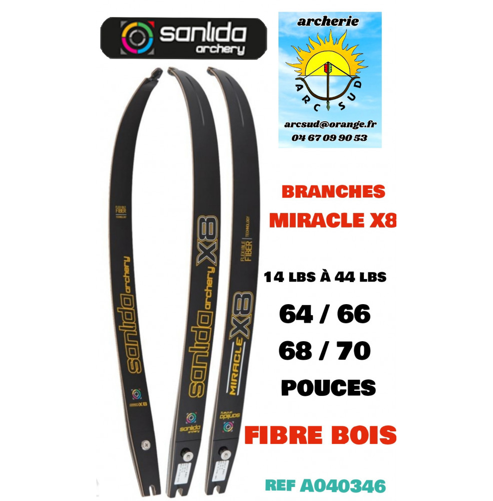 Sanlida branches miracle x8 fibre bois ref A040346