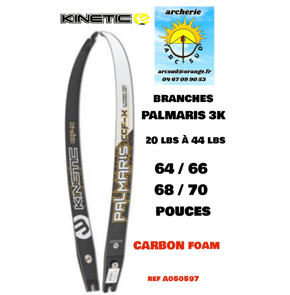 Kinetic branches palmaris 3k carbon foam ref a050597