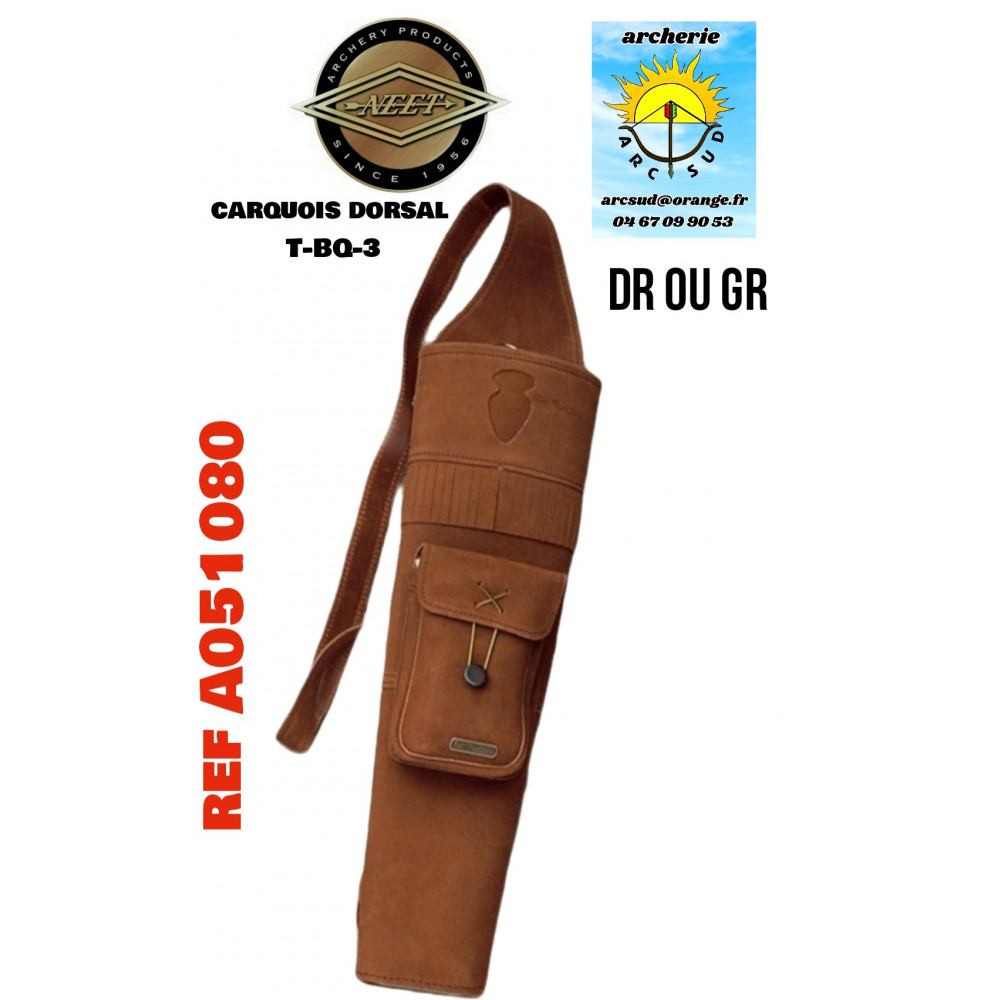 Nett carquois dorsal t bq 3 ref a051080