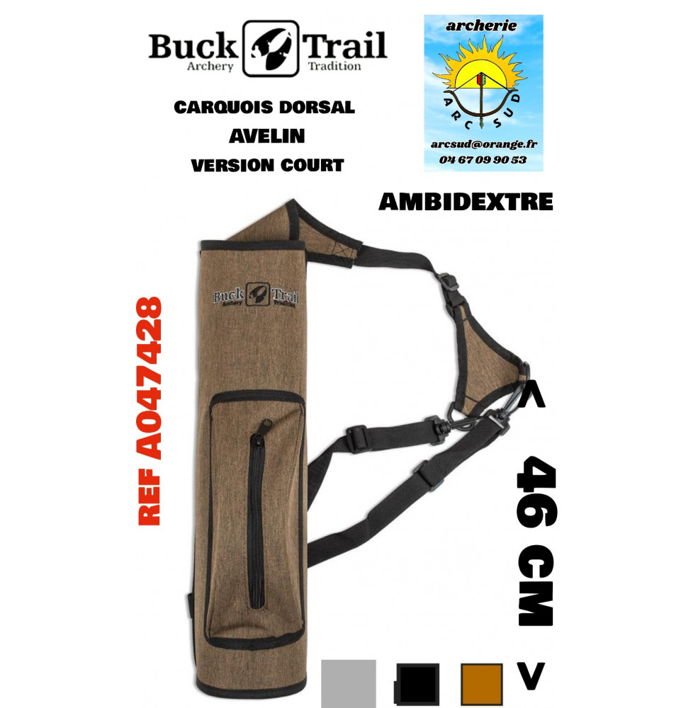 Buck trail carquois dorsal avelin version court ref a047428
