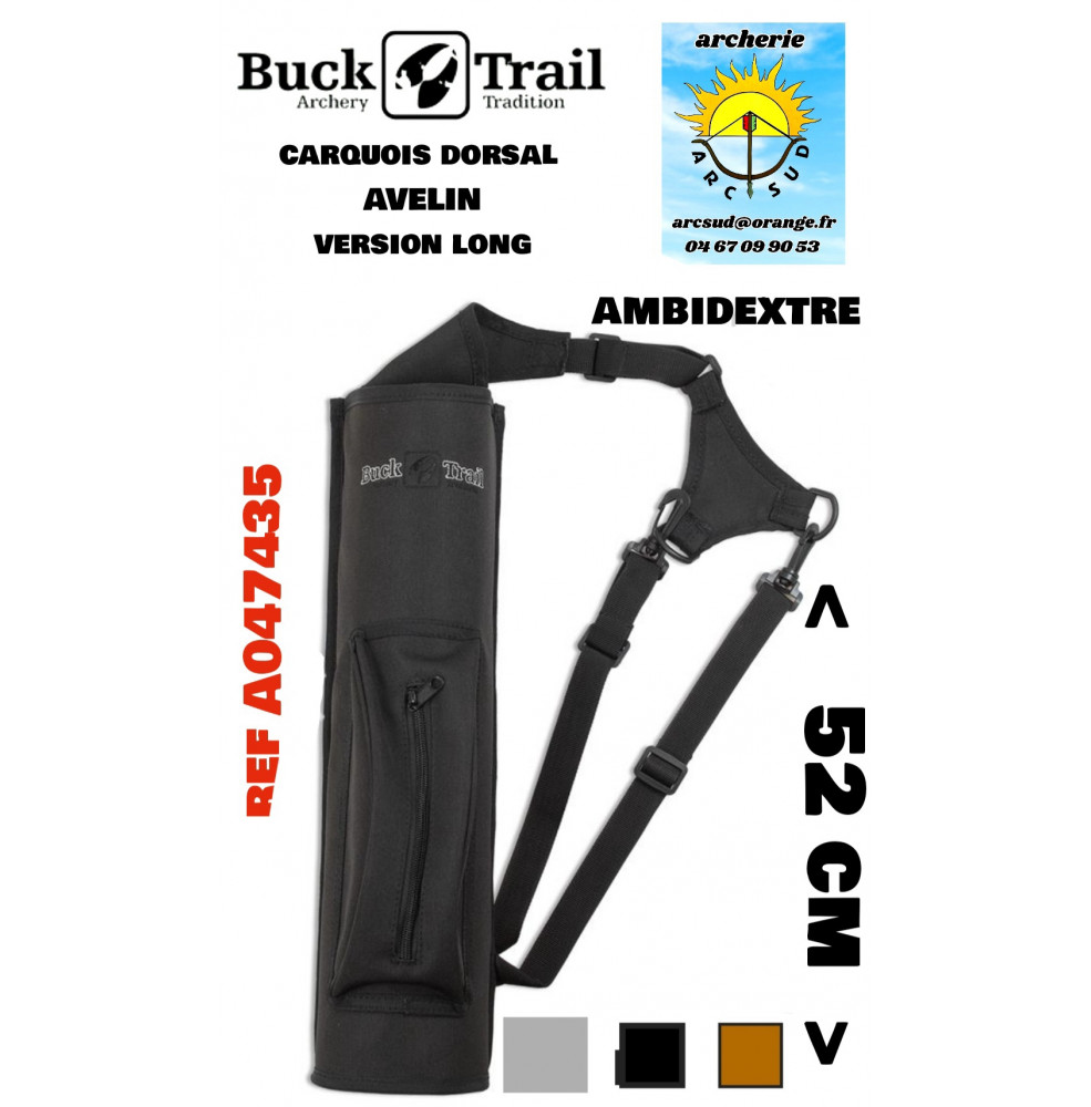 Buck trail carquois dorsal avelin version long ref a047435