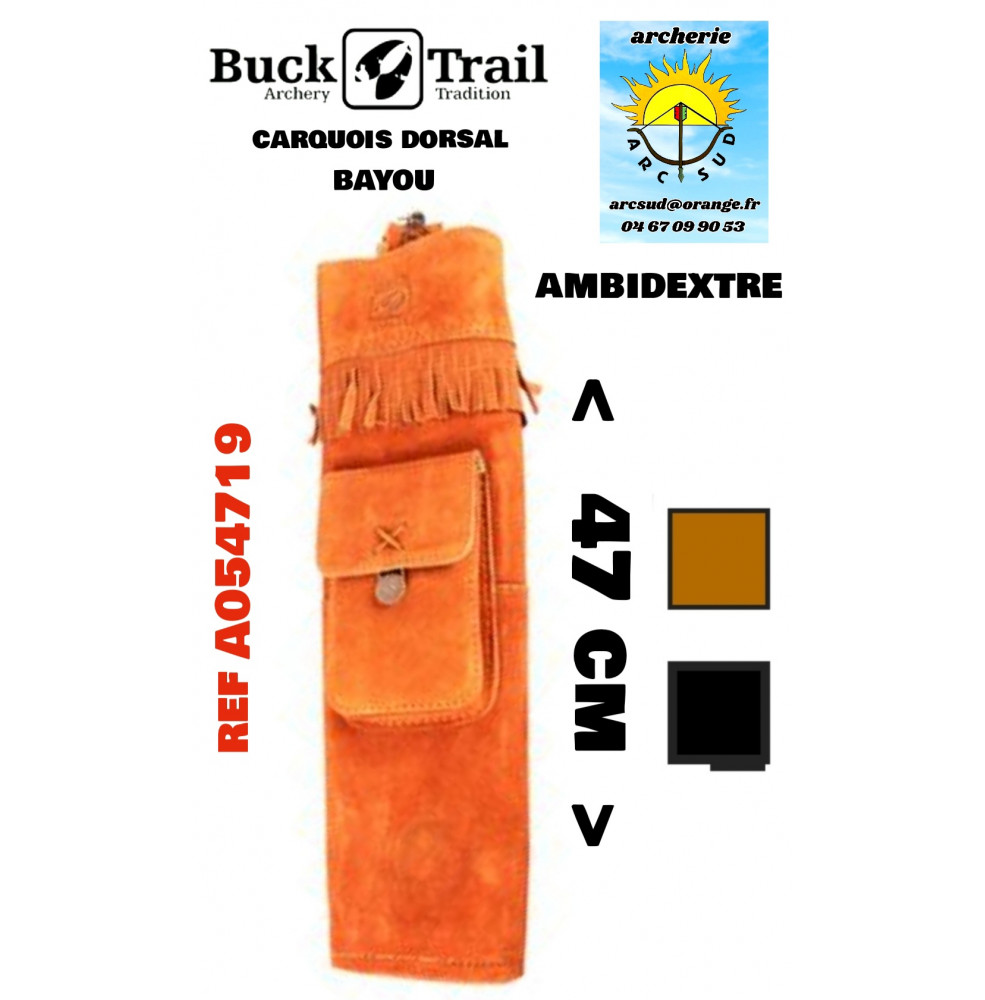 Buck trail carquois dorsal bayou ref a054719