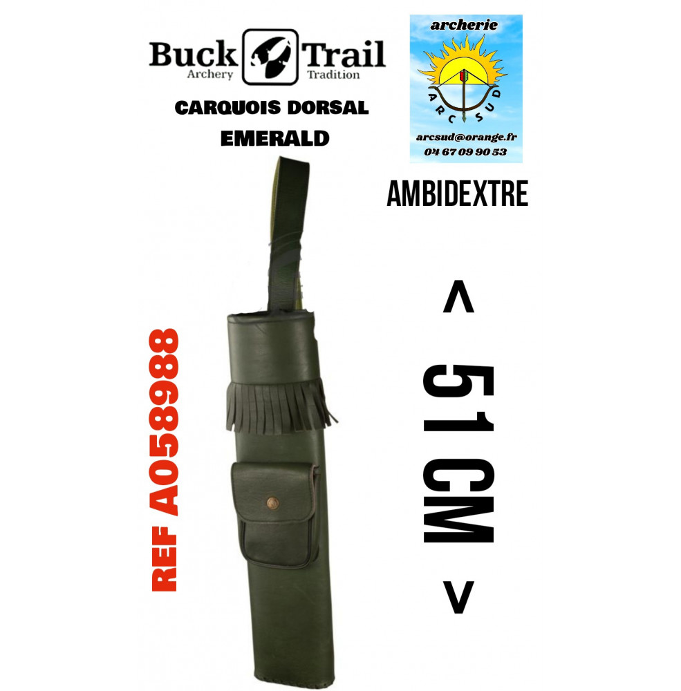 Buck trail carquois dorsal emerald ref a058988