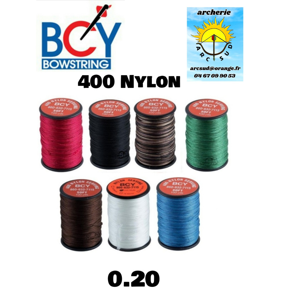 Bcy bobine tranche fil 400 nylon ref A030862