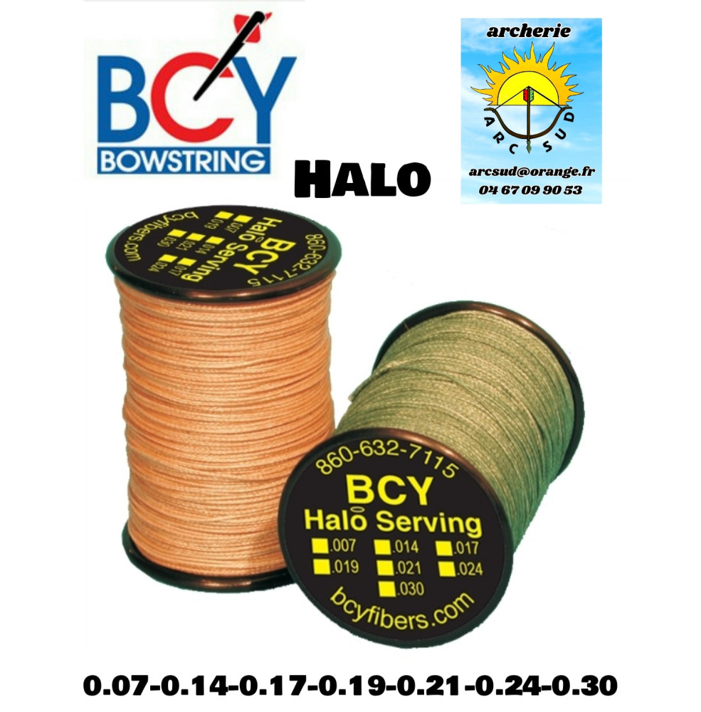 Bcy bobine tranche fil braided halo ref A047537