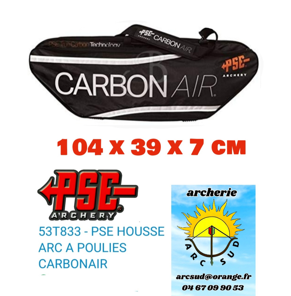 Pse housse arc à poulie carbonair ref 53t833