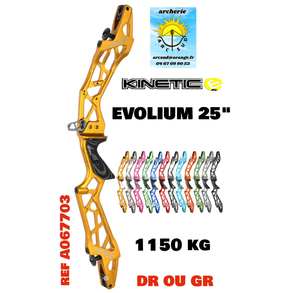 Kinetic poignée evolium ref a067703