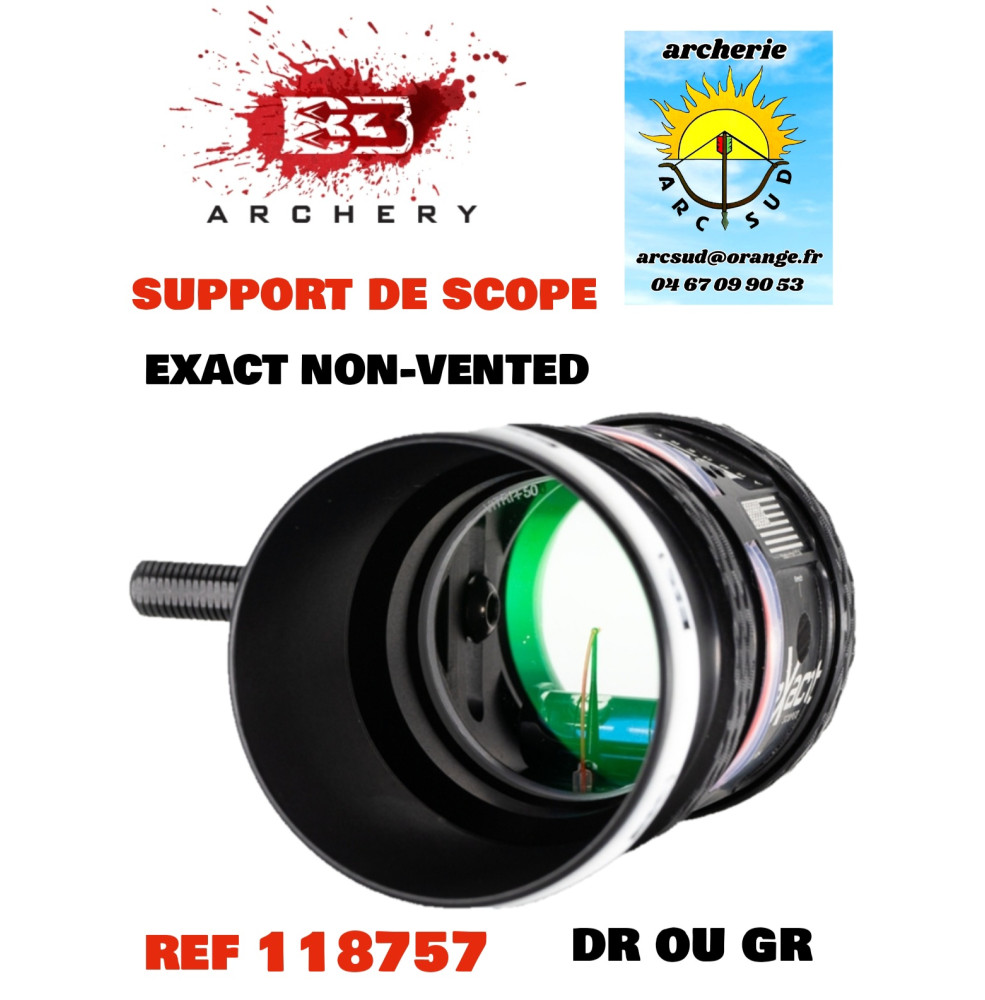 b3 support de scope exact non vented ref 118757