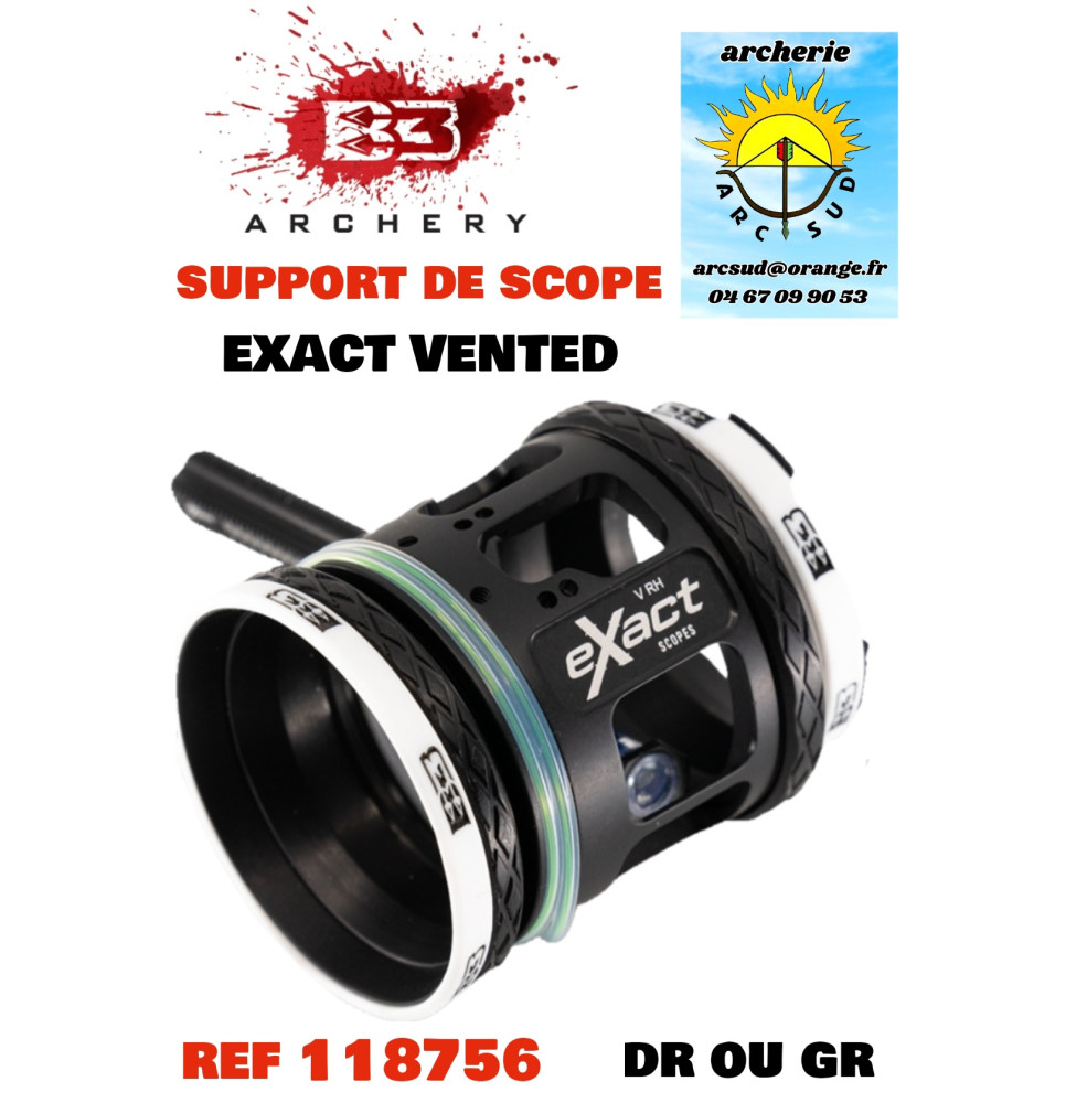b3 support de scope exact vented ref 118756