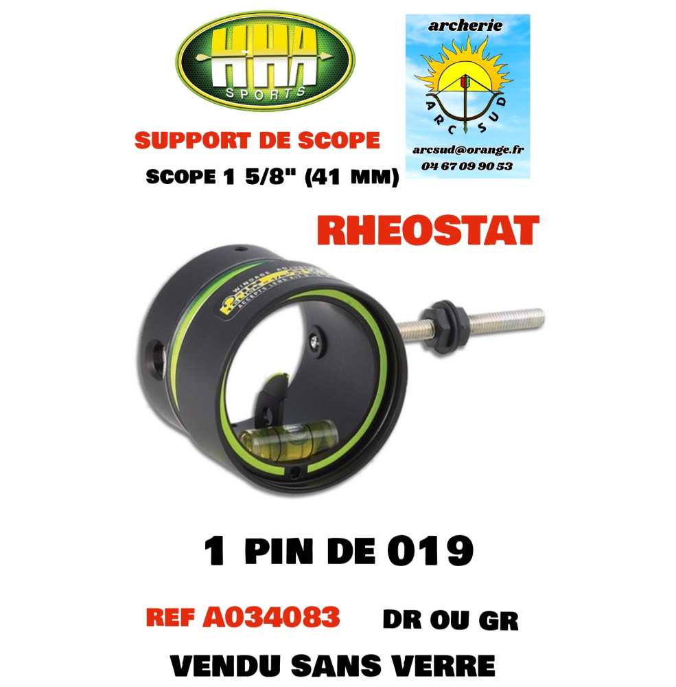 hha support de scope rheostat 41 mm ref a034083