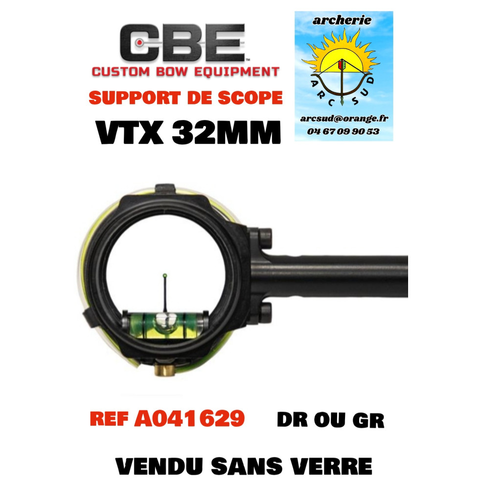 cbe support de scope vtx 32  mm ref a041629