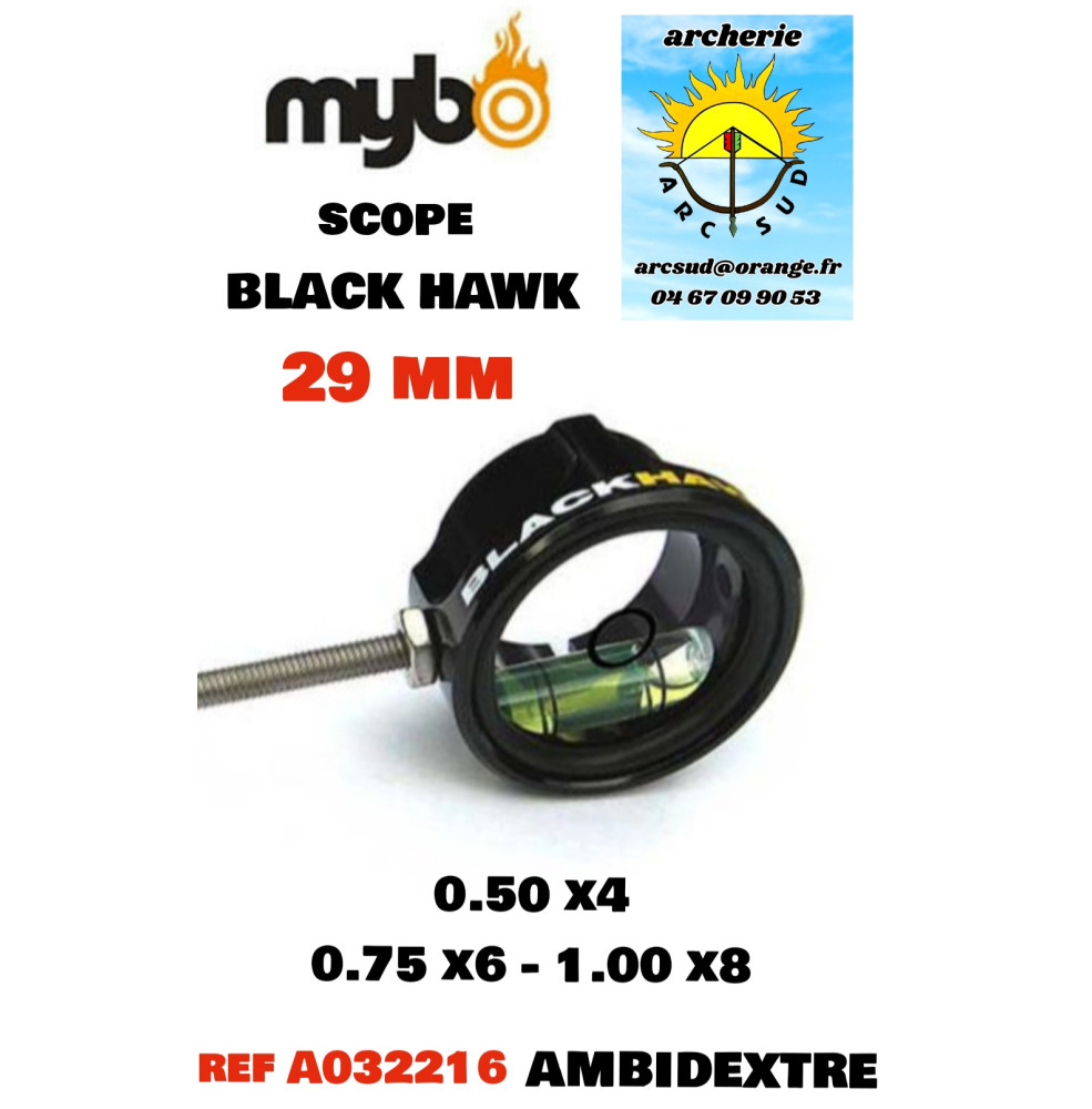 mybo scope black hawk 29 mm ref a032216