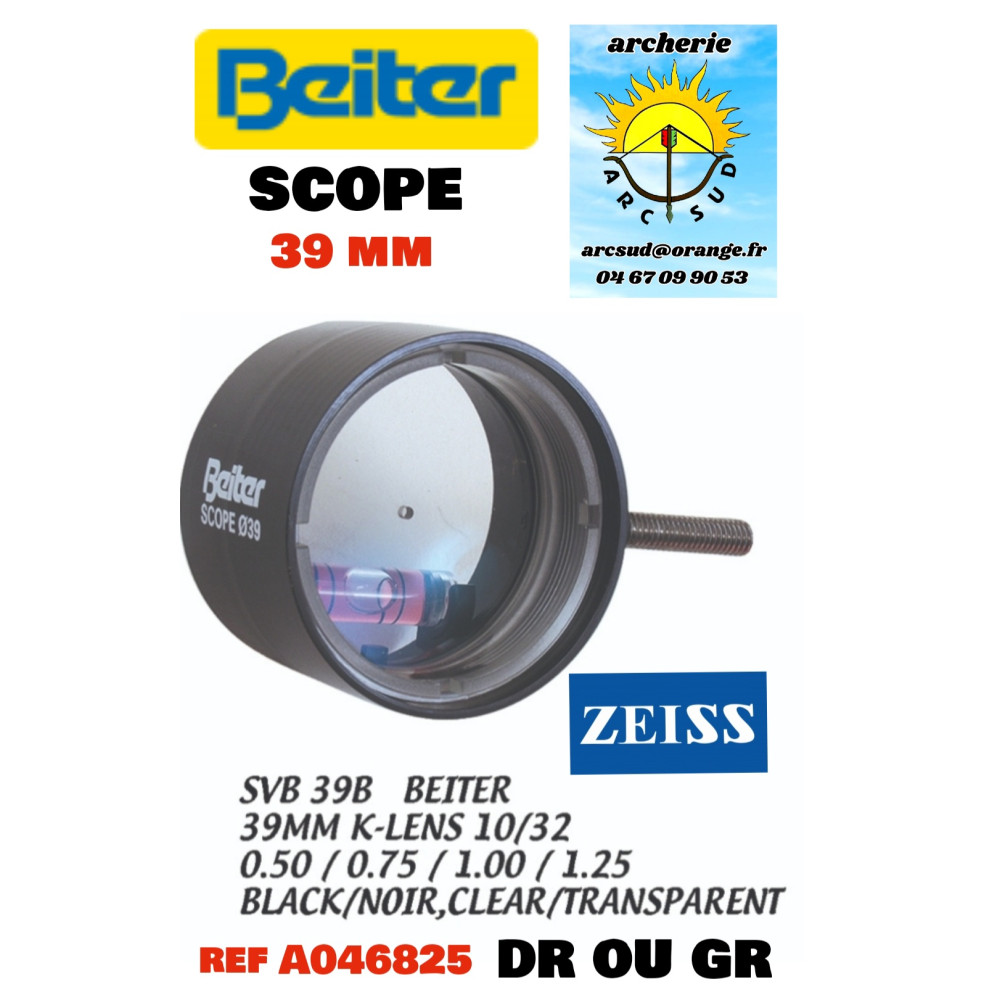 Beiter scope 39 verre percée k ref a046825