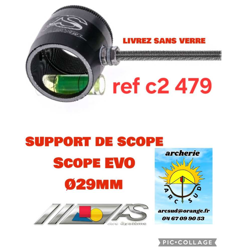 arc systeme support scope evo 29 mm ref c2 479