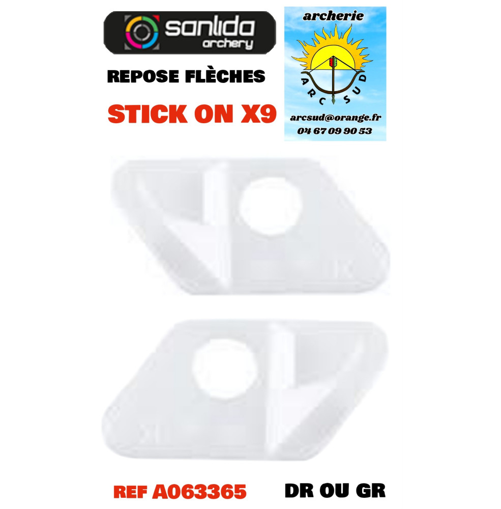 sanlida repose fleches stick on x9 ref a063365