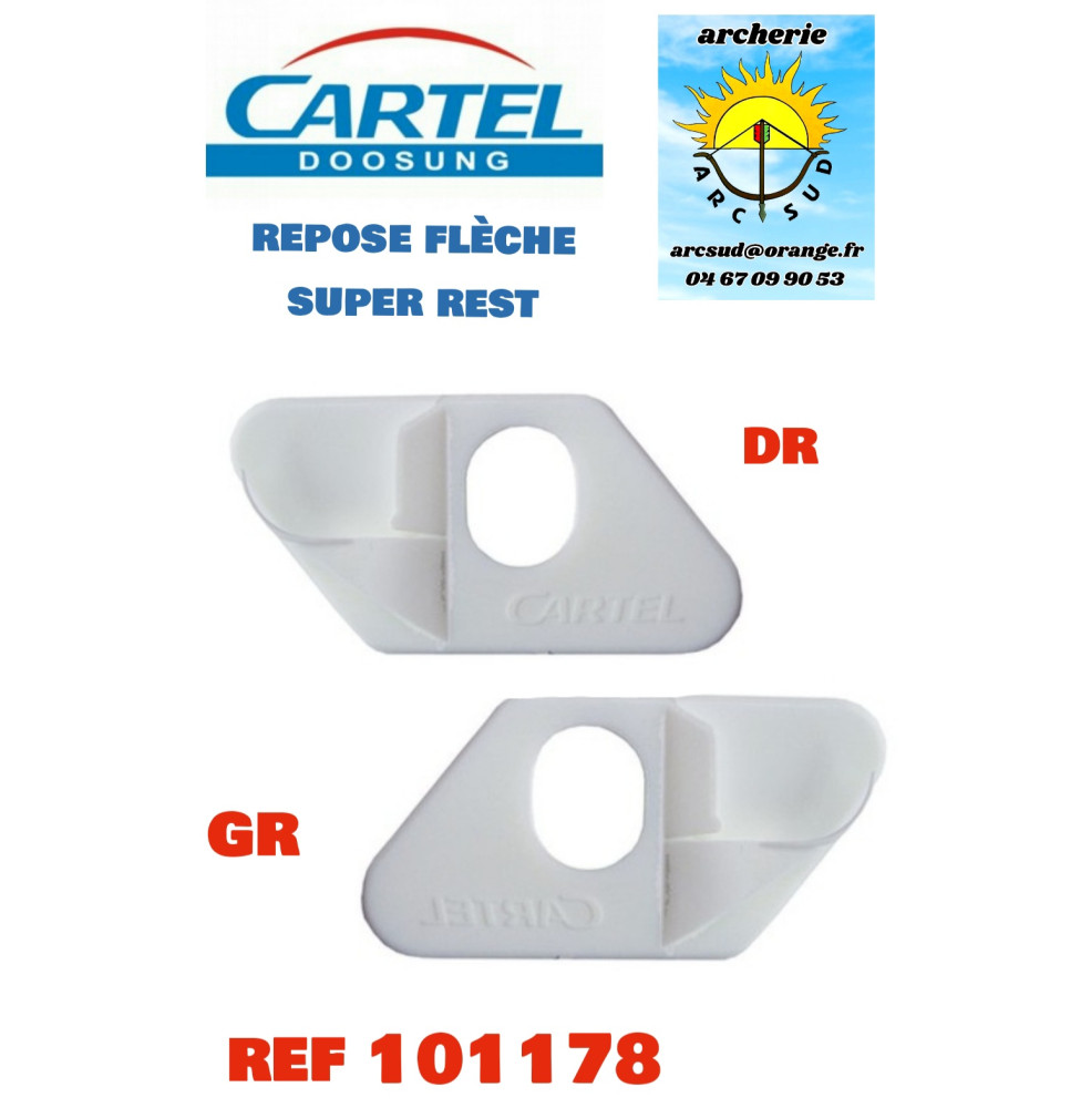 cartel repose fleche super rest ref 101178