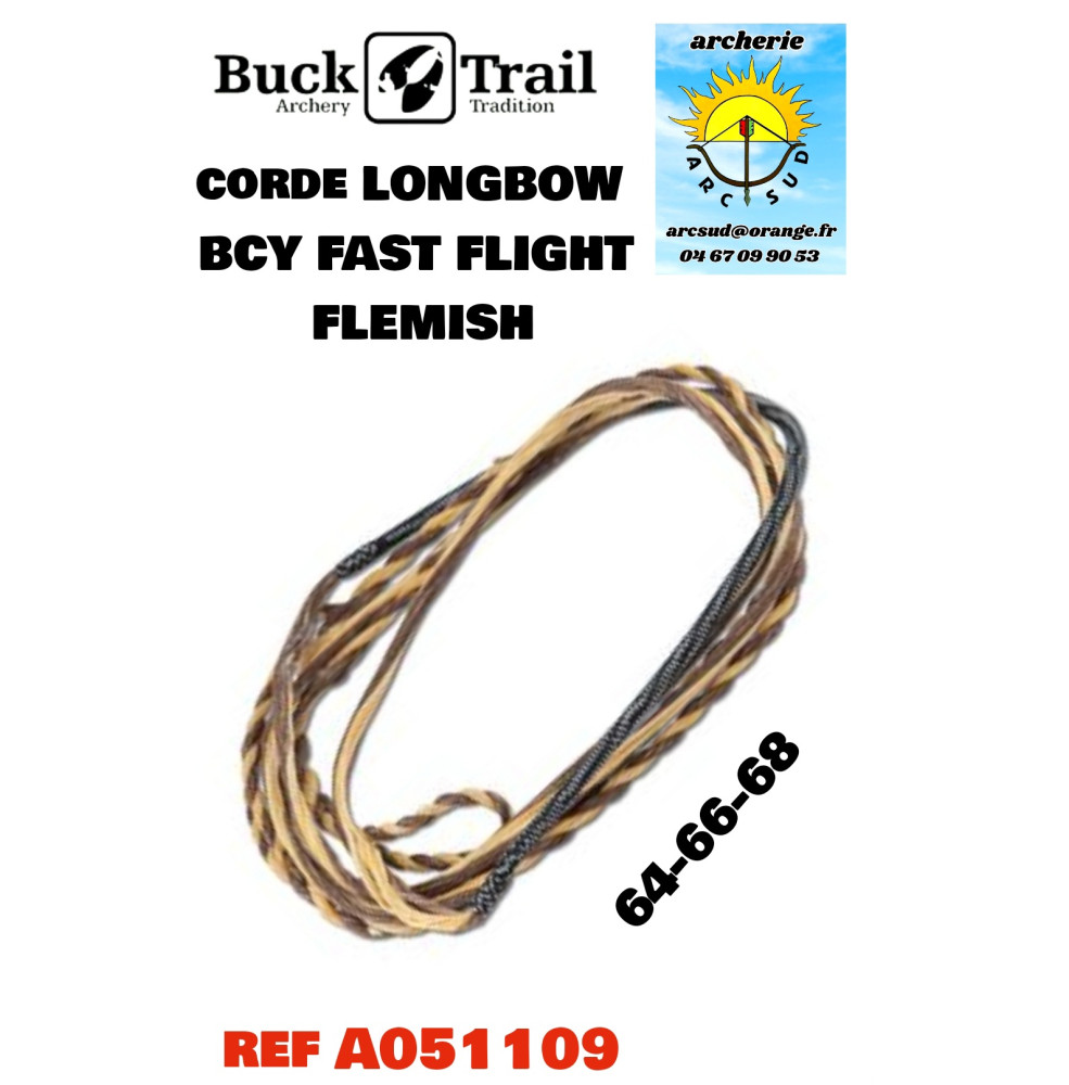 buck trail corde longbow bcy fast flight flemish ref a051109