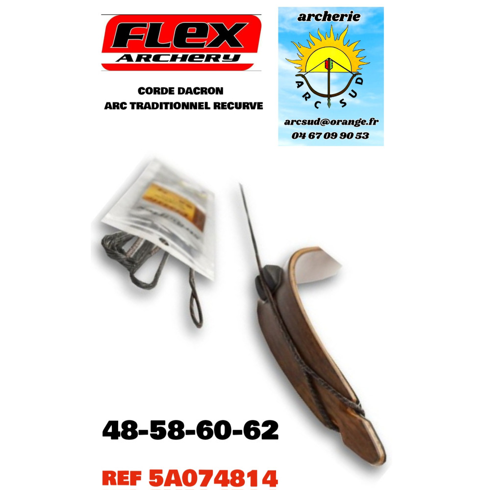 flex archery corde dacron chasse ref 5a074814