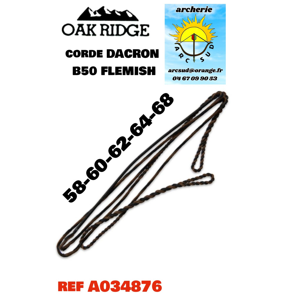 oak ridge corde chasse b50 flemish ref a034876