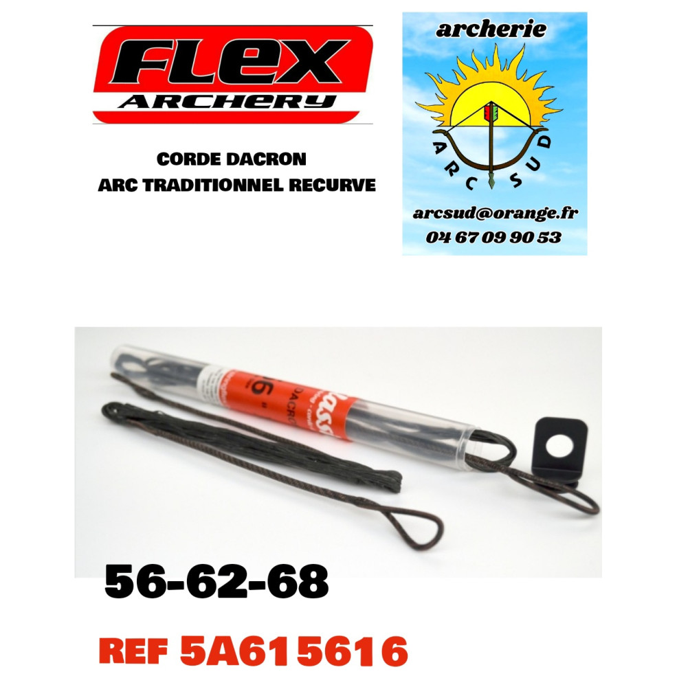 flex archery corde chasse dacron ref 5a615616