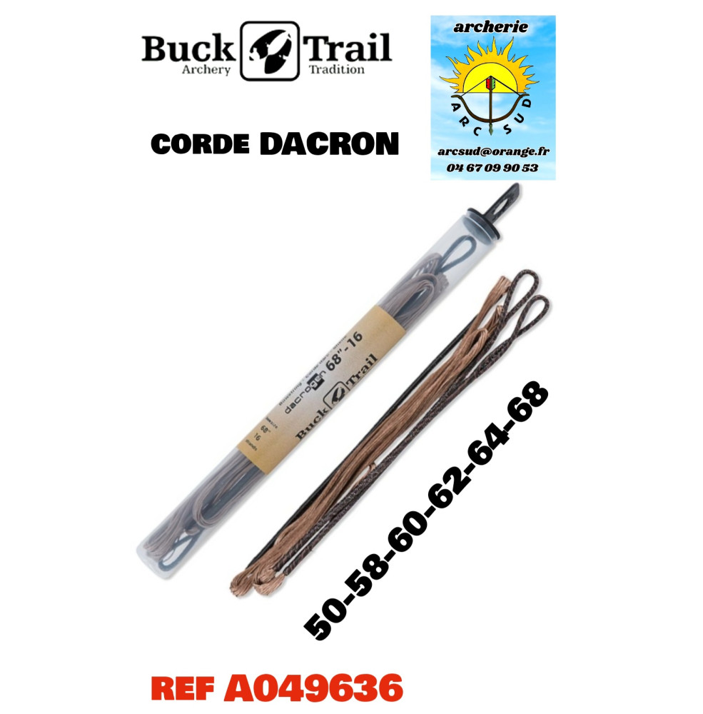 buck trail corde chasse dacron ref a049636