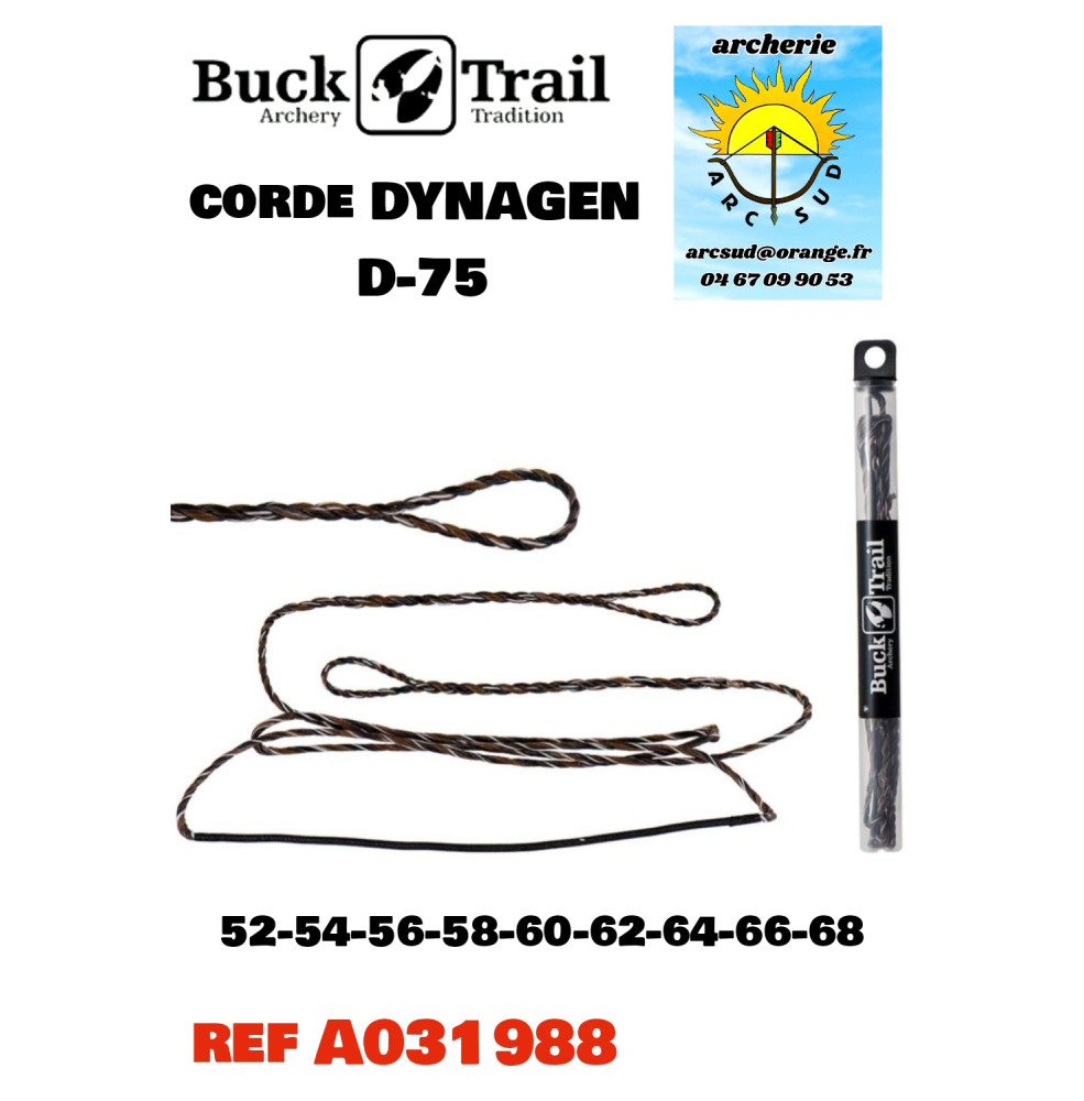 buck trail corde chasse dynagen d75 ref a031988
