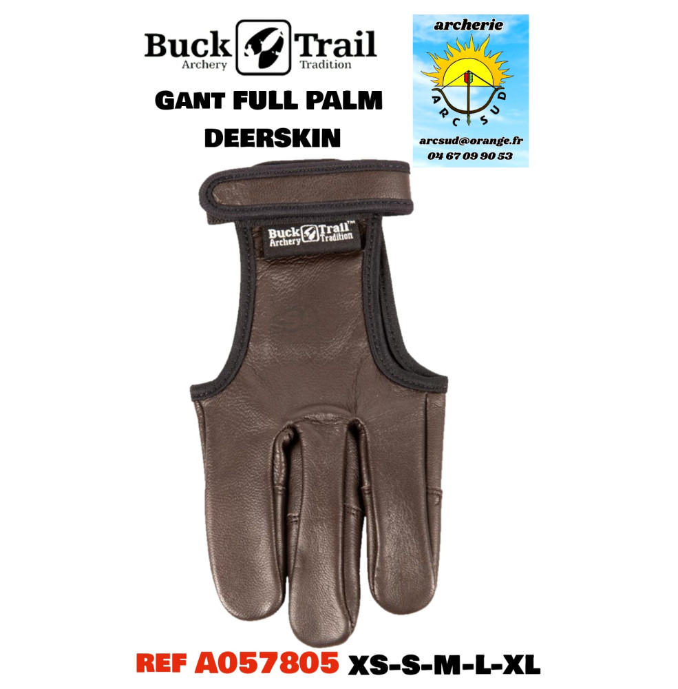 buck trail gant deerskin full palm ref a057805