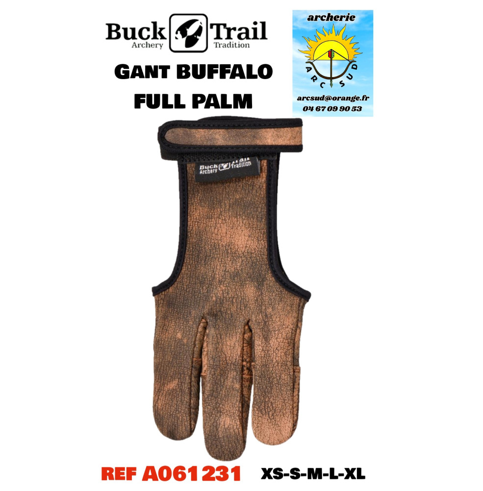 buck trail gant buffalo full palm ref a061231