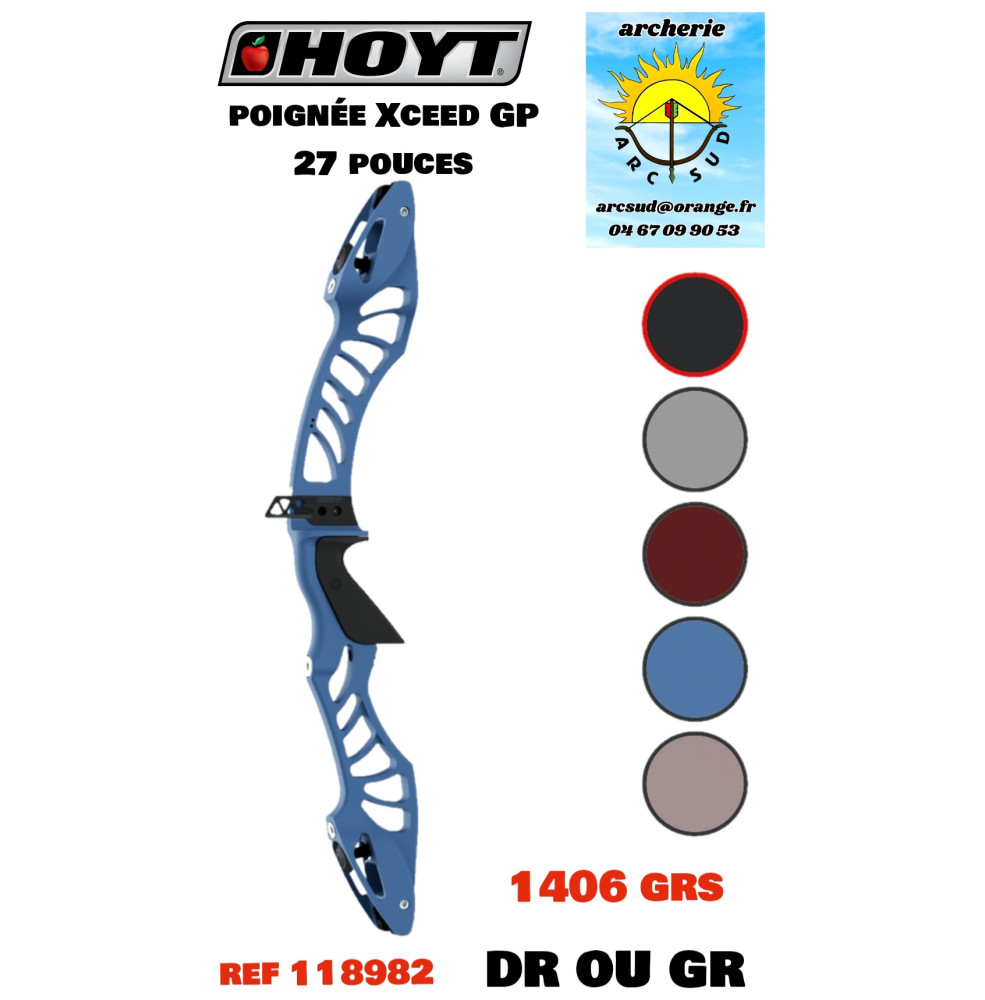 Hoyt poignée xceed grand prix 27 pouces ref 118982