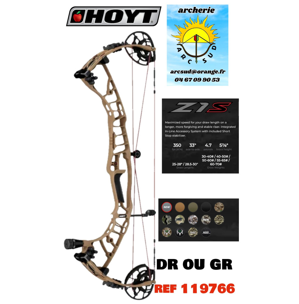 hoyt arc a poulie z1s ref 119766