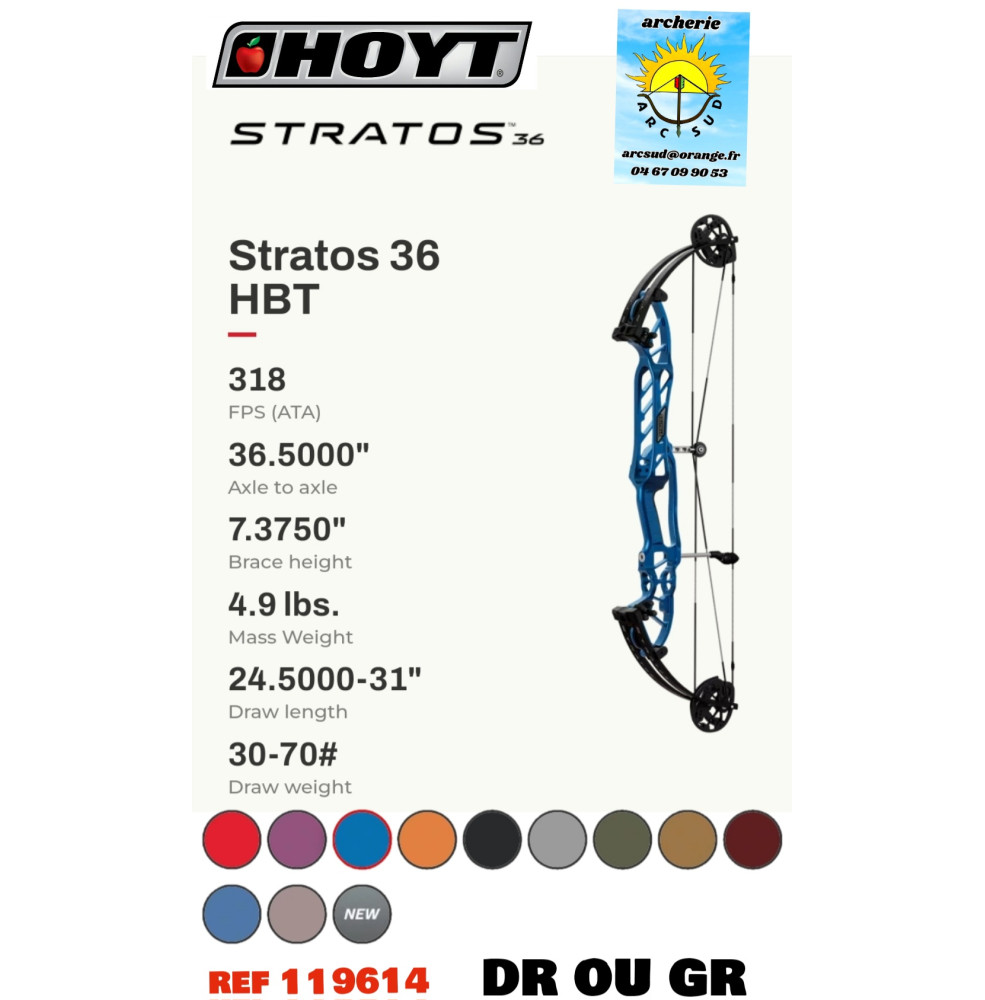 hoyt arc a poulie stratos 36 hbt ref 119614