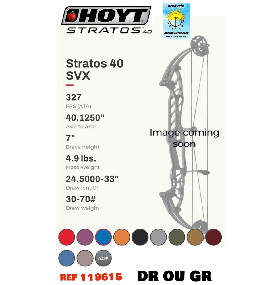 hoyt arc a poulie stratos 40 svx ref 119615